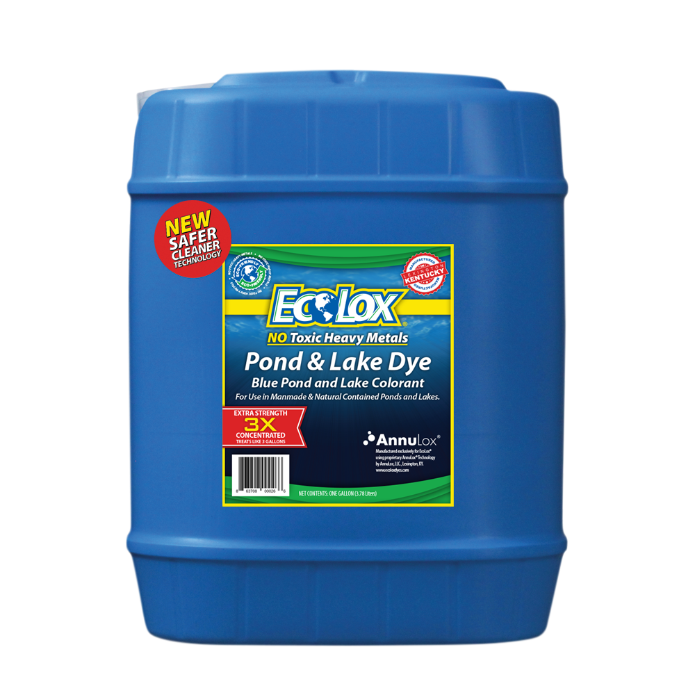 EcoLox® 3X Concentrate Blue Pond & Lake Dye